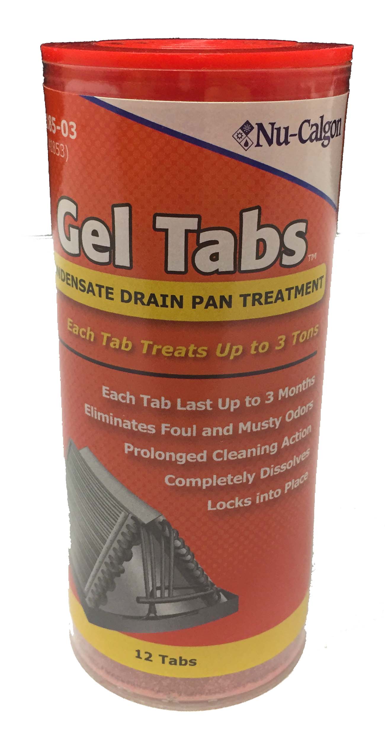 Air Conditioner Drain Pan Maintenance Algae Gel Tablets (12 Tablets)
